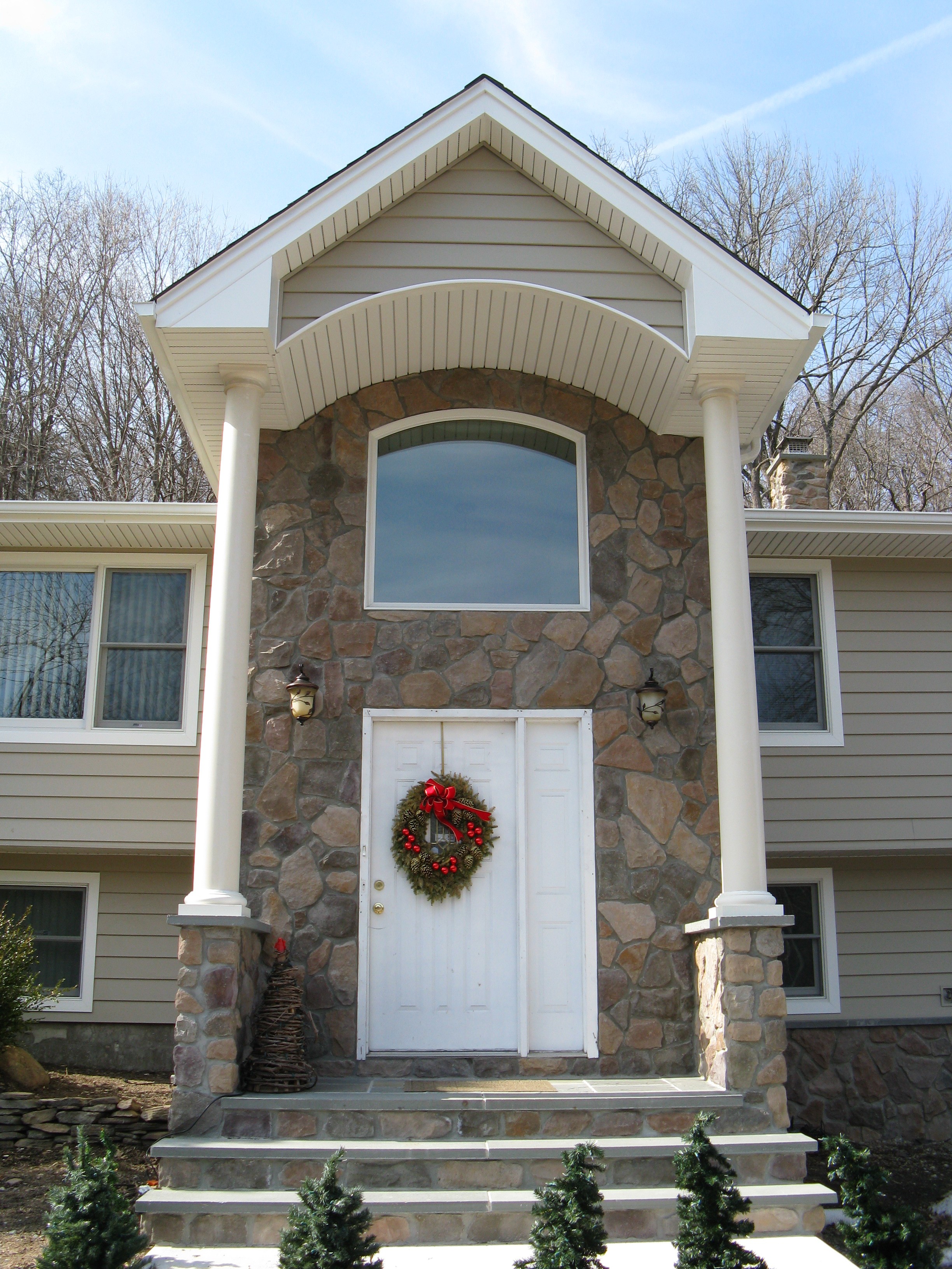 Front Entry Portico Remodeling Projects in New Jersey | Design Build Planners